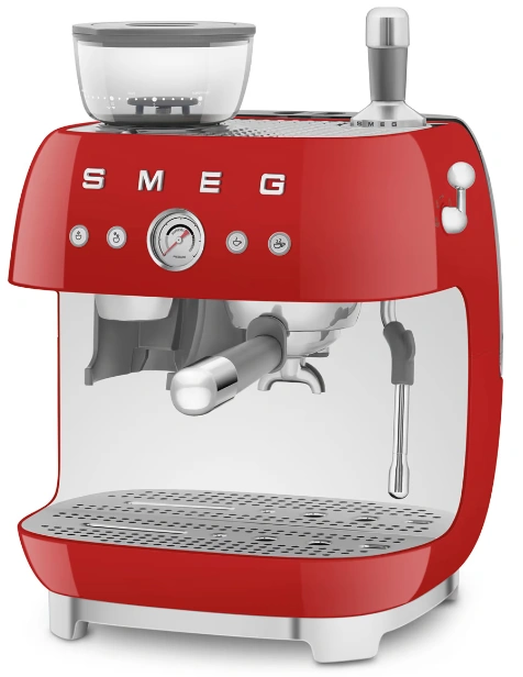 Ріжкова кавоварка еспресо SMEG EGF03RDEU original2 Ріжкова кавоварка еспресо SMEG EGF03RDEU original2