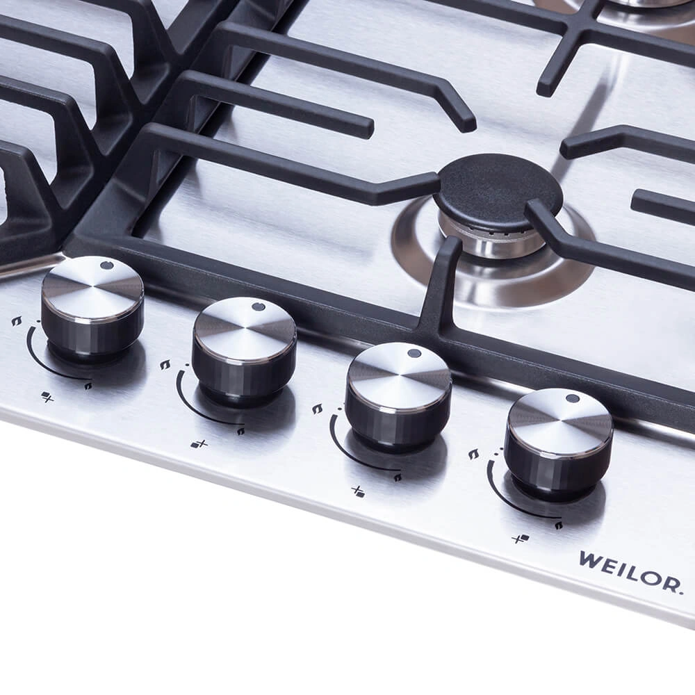 Поверхность газовая на металле WEILOR GM W 624 SS original5 Поверхность газовая на металле WEILOR GM W 624 SS original5