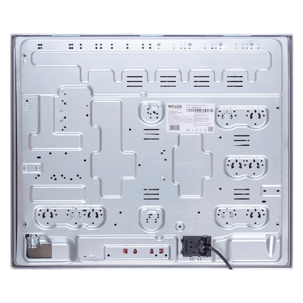 Поверхность газовая на металле WEILOR GM W 624 SS original8 Поверхность газовая на металле WEILOR GM W 624 SS original8