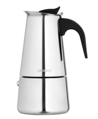 Кофеварка гейзерная Ardesto Gemini Apuli (AR0806SS) original1 Кофеварка гейзерная Ardesto Gemini Apuli (AR0806SS) original1