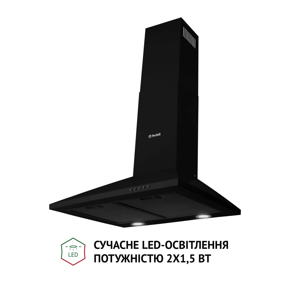 Вытяжка купольная Perfelli K 6610 BL 1000 LED original2 Вытяжка купольная Perfelli K 6610 BL 1000 LED original2