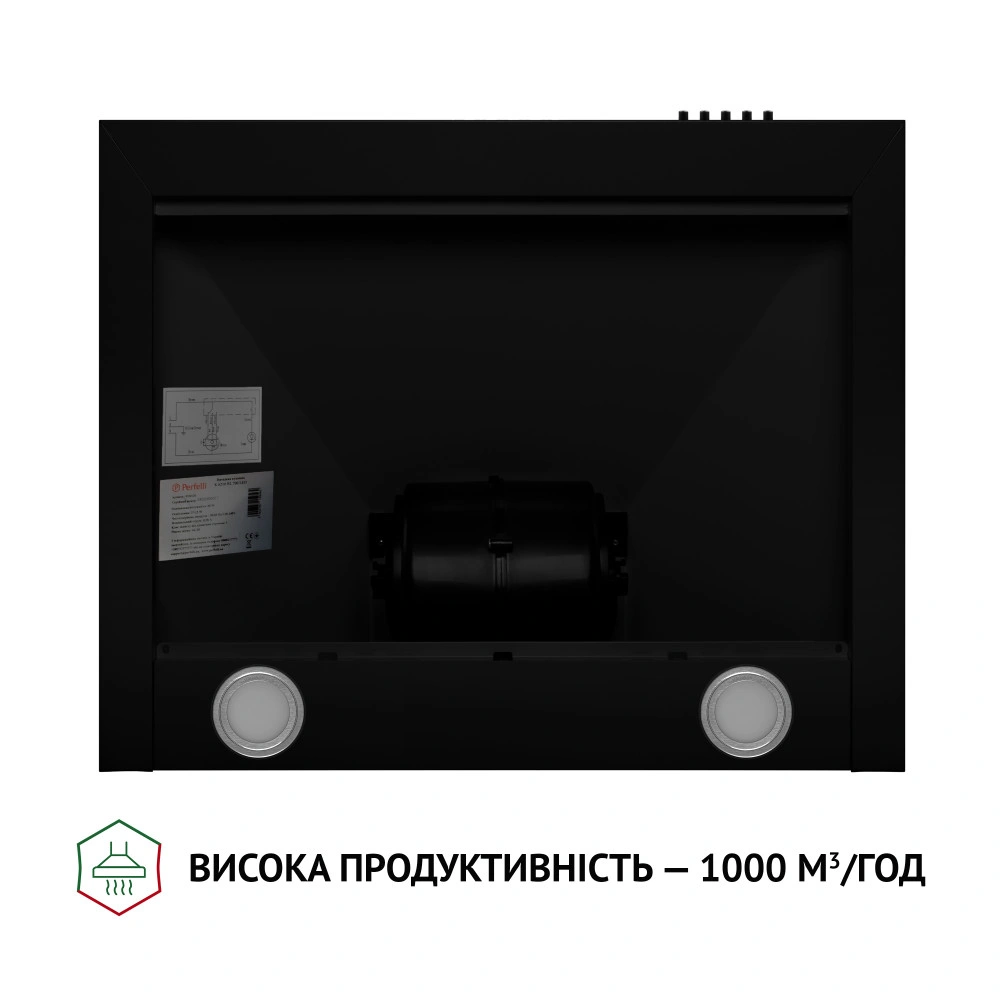 Вытяжка купольная Perfelli K 6610 BL 1000 LED original4 Вытяжка купольная Perfelli K 6610 BL 1000 LED original4