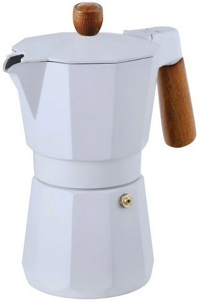 Гейзерная кофеварка Bergner Naturally 300 мл (BG-38191-WH-6) original1 Гейзерная кофеварка Bergner Naturally 300 мл (BG-38191-WH-6) original1