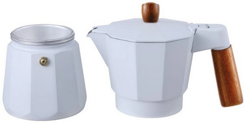 Гейзерная кофеварка Bergner Naturally 300 мл (BG-38191-WH-6) original2 Гейзерная кофеварка Bergner Naturally 300 мл (BG-38191-WH-6) original2