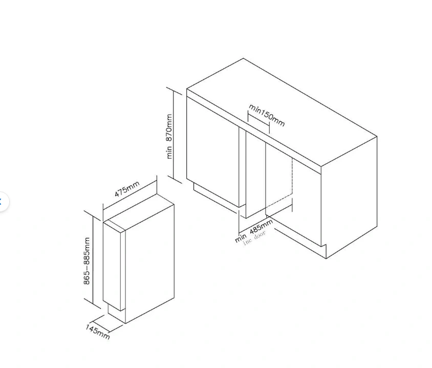 Вбудований холодильник для вина CANDY CCVB 15/1 original5  Вбудований холодильник для вина CANDY CCVB 15/1 original5