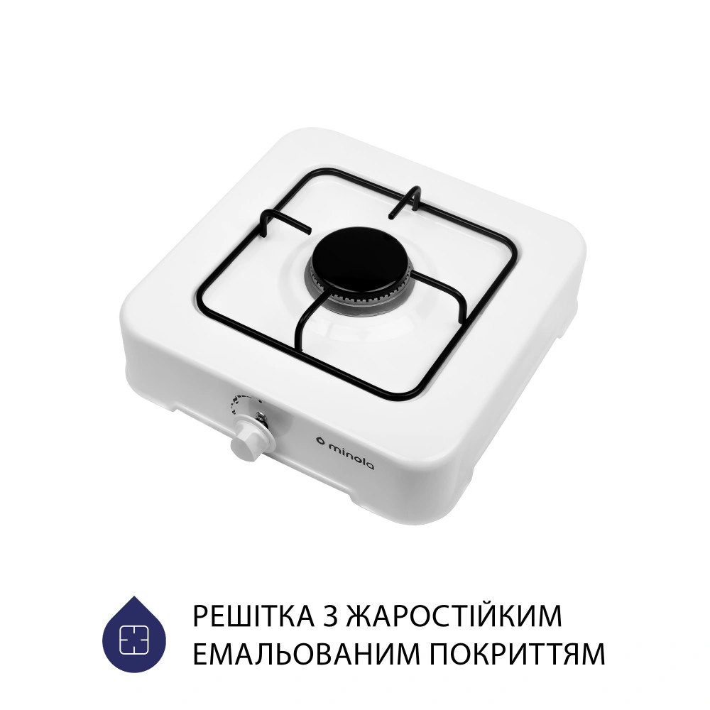 Настольная плита Minola TGH 100 WH original1 Настольная плита Minola TGH 100 WH original1