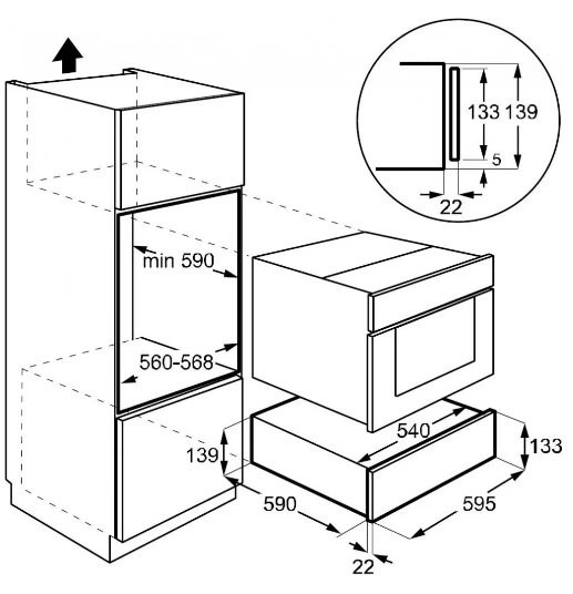 Вакуумный упаковщик De Dietrich DWD4830B original5 Вакуумный упаковщик De Dietrich DWD4830B original5