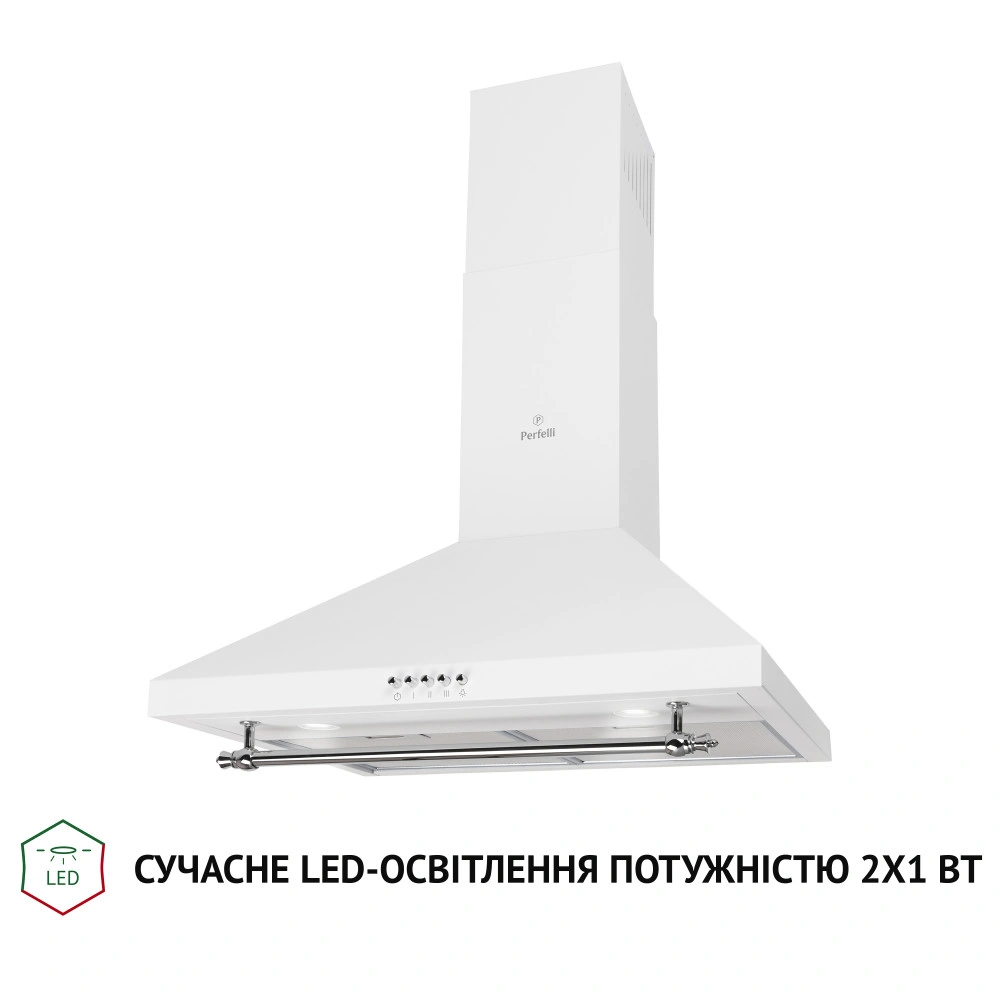 Вытяжка Perfelli K 6432 WH 850 LED RETRO original2 Вытяжка Perfelli K 6432 WH 850 LED RETRO original2