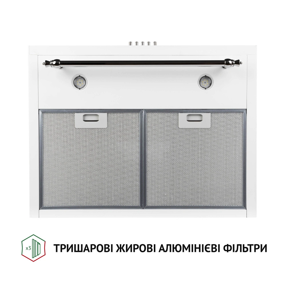 Вытяжка Perfelli K 6432 WH 850 LED RETRO original4 Вытяжка Perfelli K 6432 WH 850 LED RETRO original4