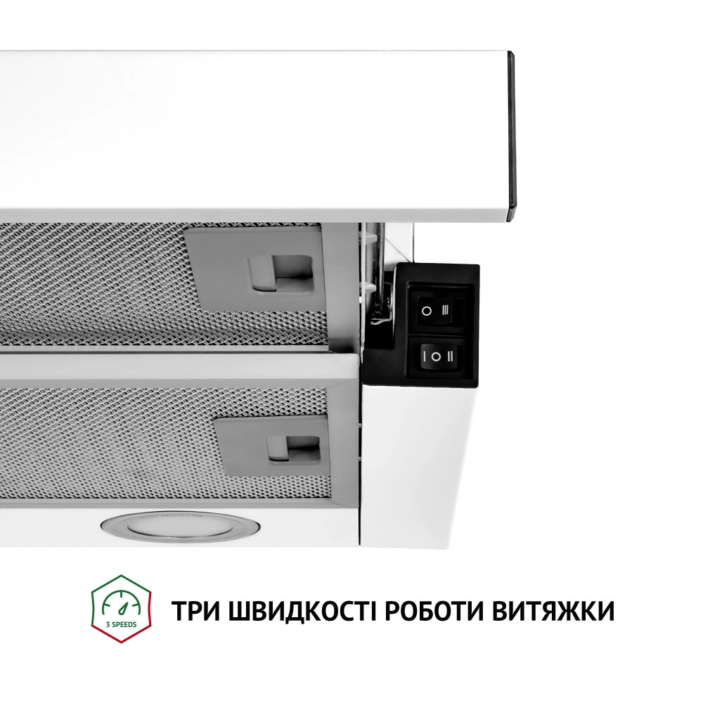 Вытяжка телескопическая Perfelli TL 6212 WH 700 LED original6 Вытяжка телескопическая Perfelli TL 6212 WH 700 LED original6
