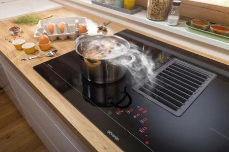 Индукционная варочная панель с вытяжкой  Gorenje HET949BSC original18 Индукционная варочная панель с вытяжкой  Gorenje HET949BSC original18