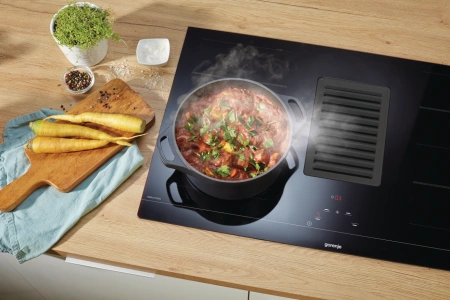 Индукционная варочная панель с вытяжкой  Gorenje HET949BSC original8 Индукционная варочная панель с вытяжкой  Gorenje HET949BSC original8