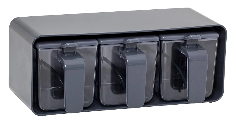 Спецовница HEREVIN Decorated Spice Jar Set MIX з ложкою 0.370 л (131507-157) Спецовница HEREVIN Decorated Spice Jar Set MIX з ложкою 0.370 л (131507-157)