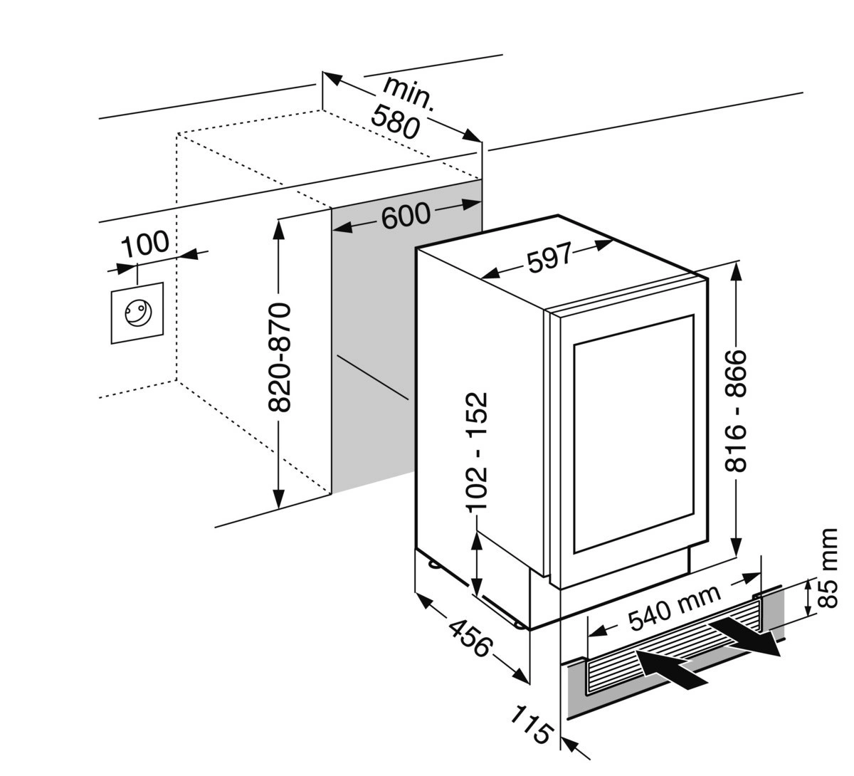 Винный шкаф Liebherr UWTgb 1682 original4 Винный шкаф Liebherr UWTgb 1682 original4