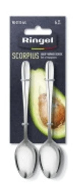 Столовые приборы RINGEL Scorpius Набор чайных ложек 6 шт. на блистере (RG-3115-6/4)