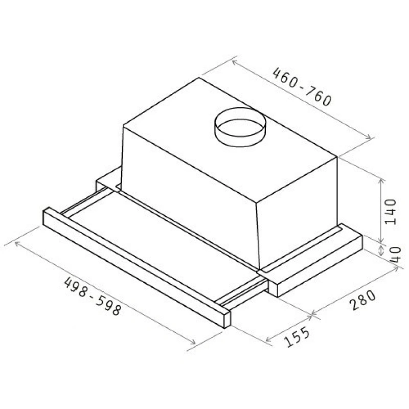 Вытяжка Elica SLIMMY STD WH/A/50 original2 Вытяжка Elica SLIMMY STD WH/A/50 original2