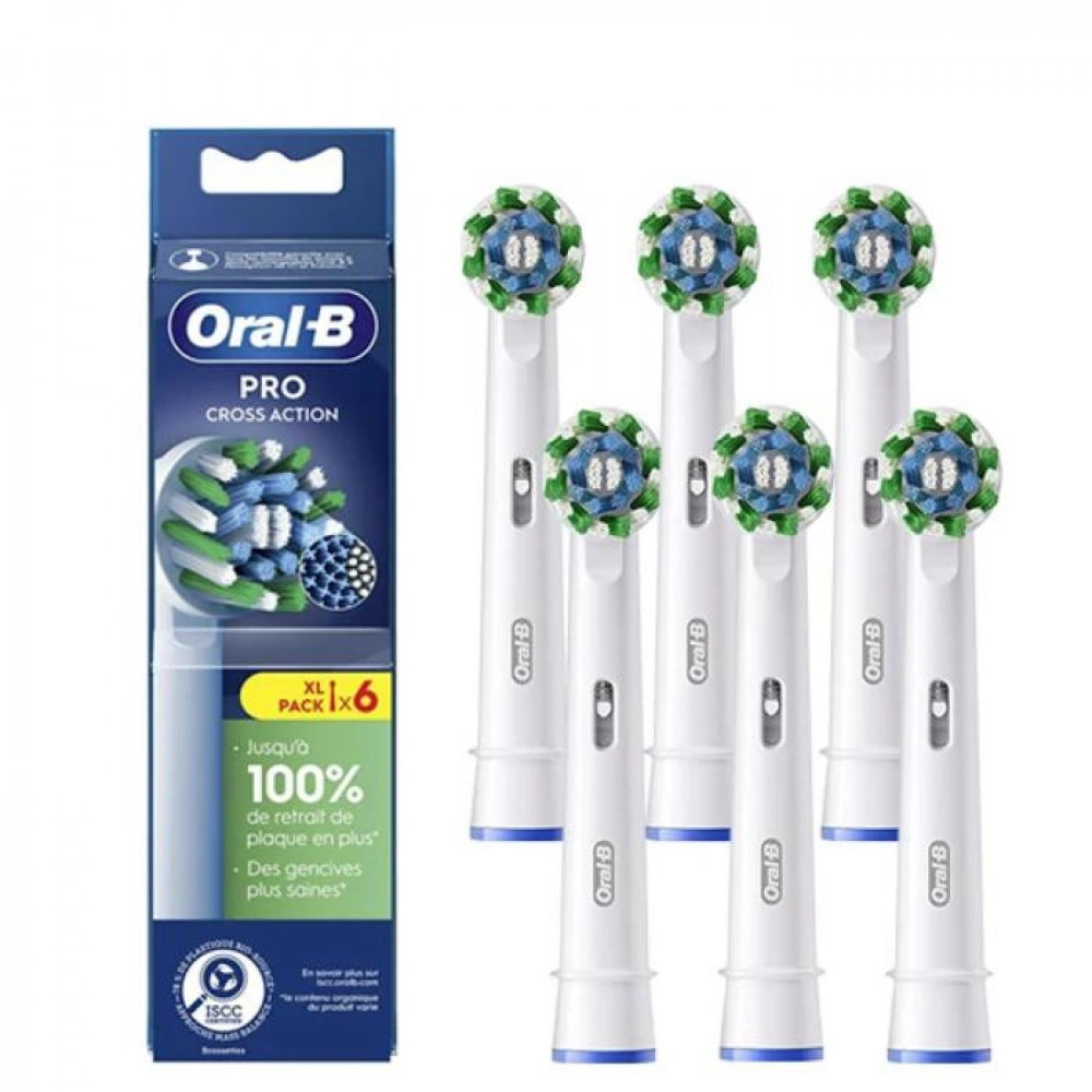 Насадка для электрической зубной щетки Braun Oral-B Cross Action EB50RX (6) original1 Насадка для электрической зубной щетки Braun Oral-B Cross Action EB50RX (6) original1