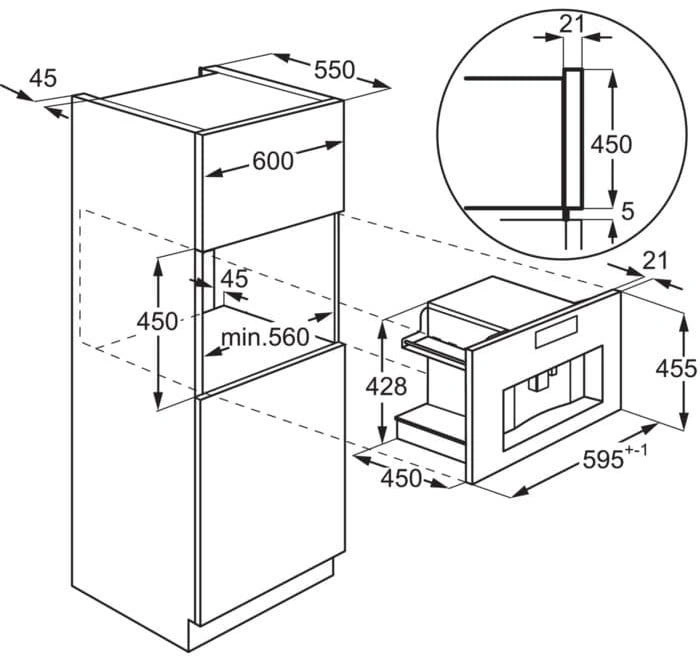 Вбудована кавомашина Electrolux KBC85T original8 Вбудована кавомашина Electrolux KBC85T original8